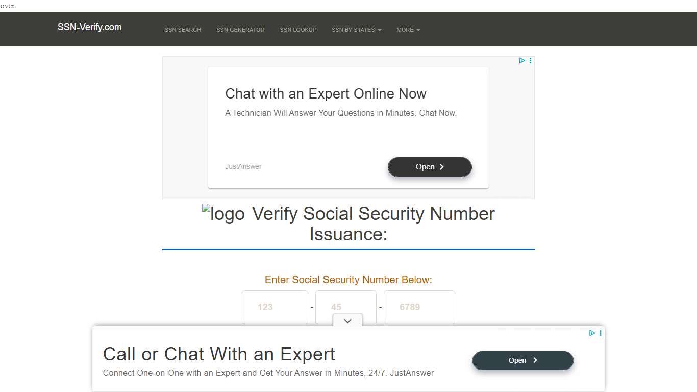 SSN Verification & Lookup Tool SSN-Verify.com